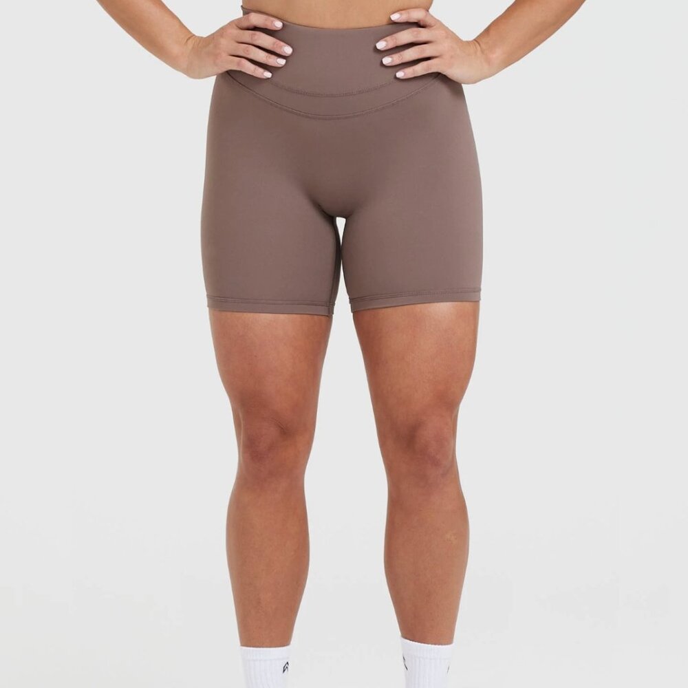 ONER ACTIVE UnifiedMove High Waisted Shorts 6" | M